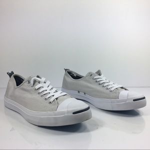 Converse Jack Purcell OX Grey Twill Hawaiian Print